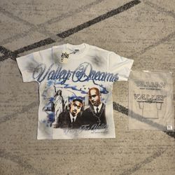 Vale Forever Blue Godfather Rhinestone T shirt