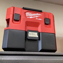 Milwaukee M12 Fuel Brushless Wet Dry/Vac (Tool-Only) $120