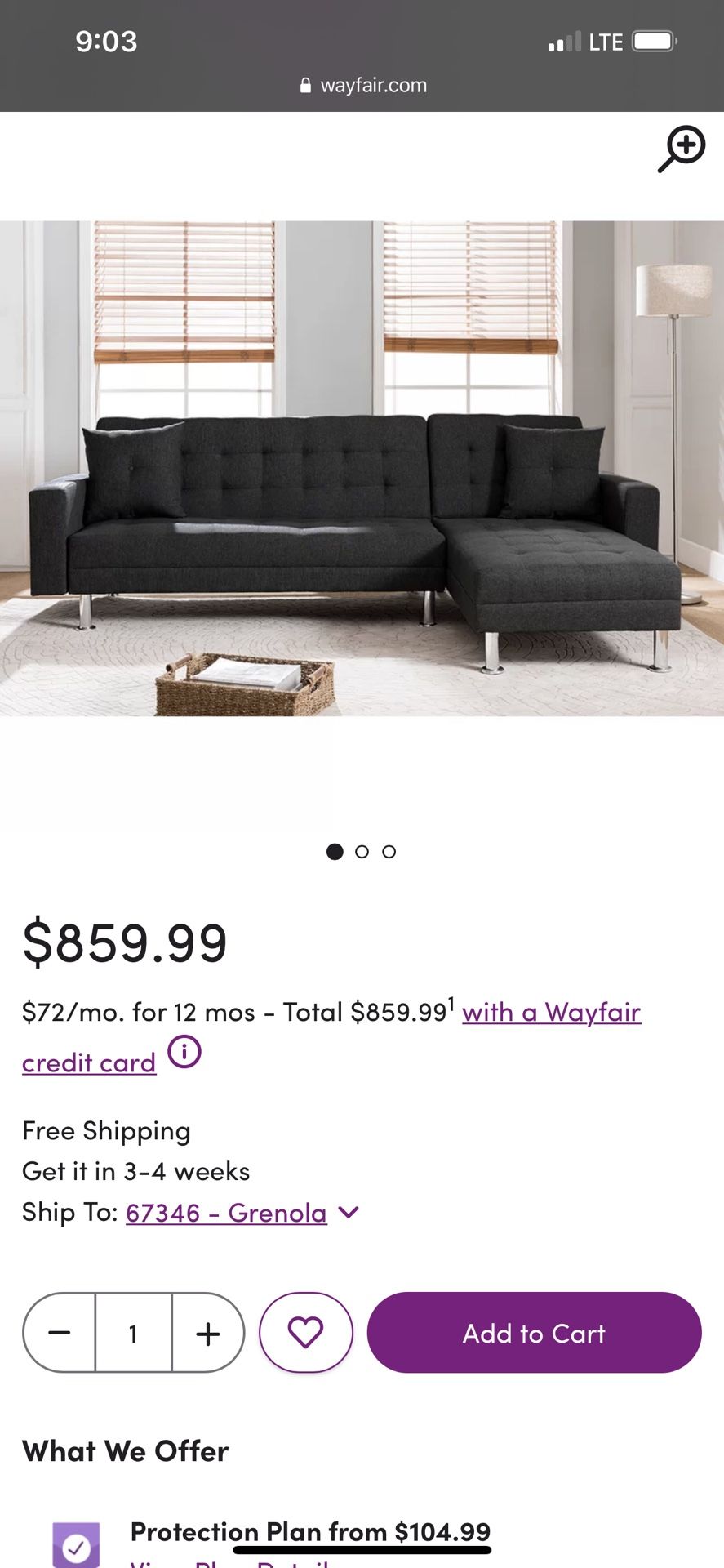 Sleeper Sofa With Chaise
