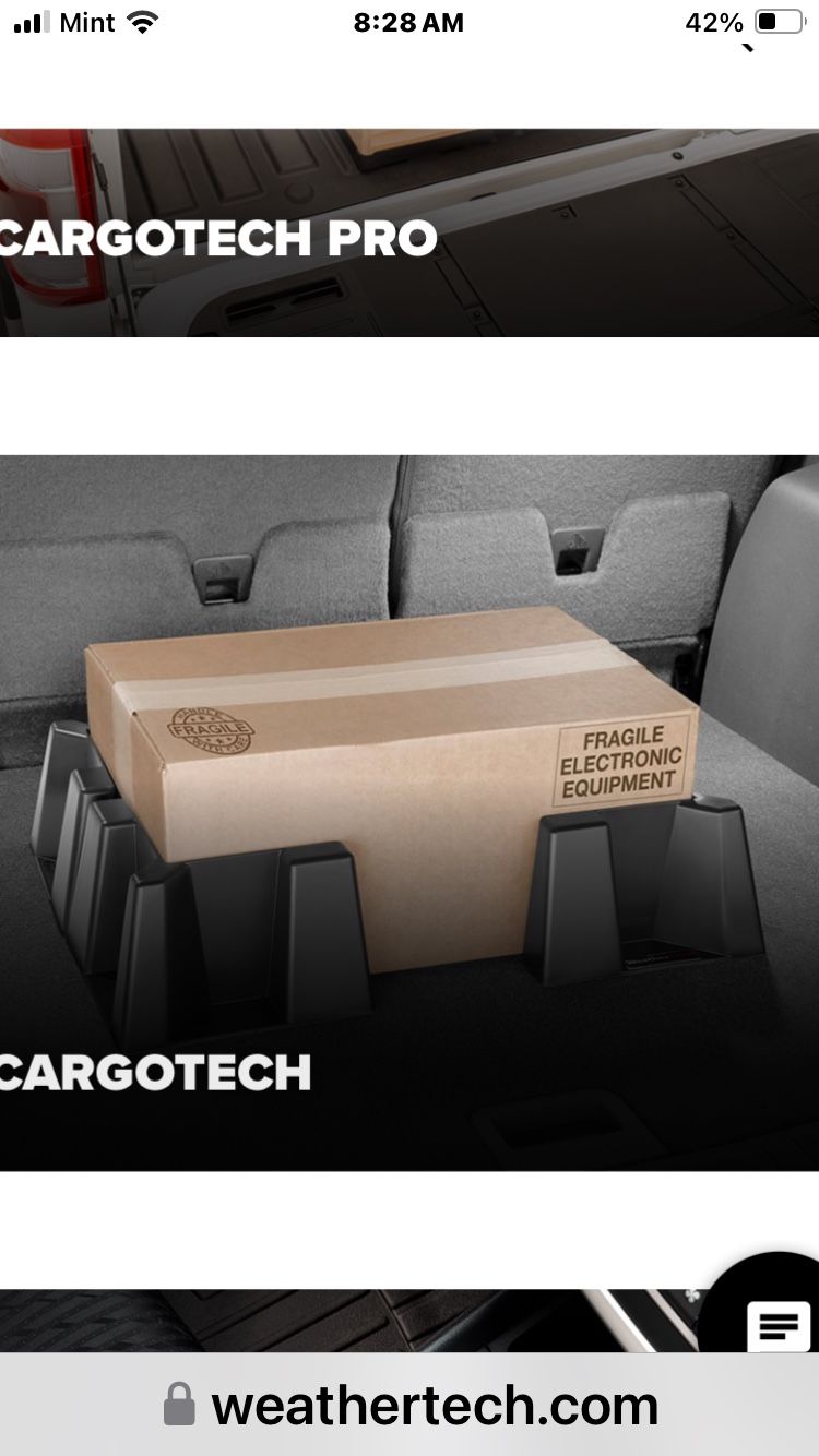 WeatherTech /Cargo Tech Keeps different Shapes & Sizes From Shifting & Sliding-Super Grippy Underside to Help Organize Trunk Area