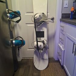 155 Silence Snow Board With Liquid Bindings