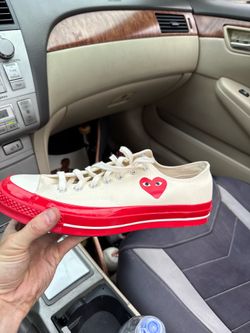 Comme des garçons converse size 10
