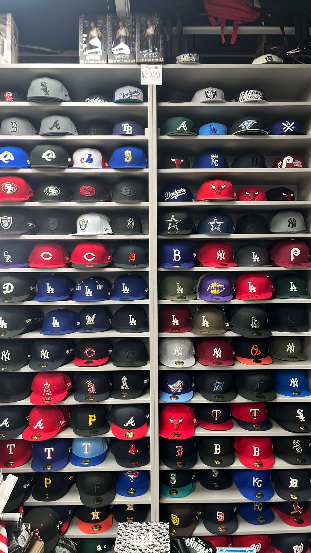 Fitted Hats 50$ Each