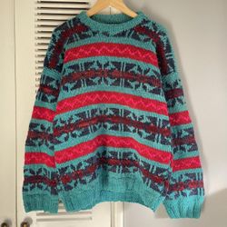 Vintage Wool Knit Sweater