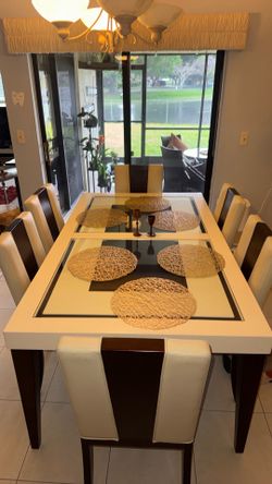 Najarian Dining Set – Table + 6 Chairs  / $500 OBO