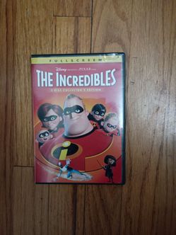 Disney Pixar The Incredibles Collector's Edition DVD & Nintendo Game Cube