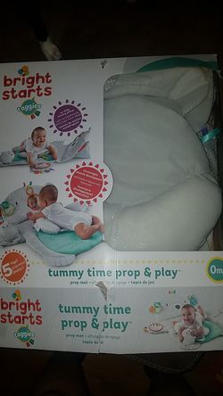 Tummy time play mat