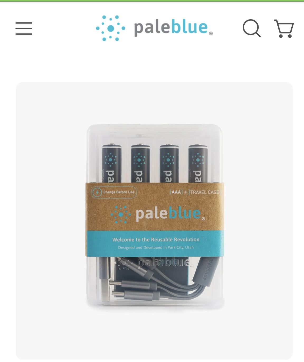Batteries- Rechargeable AAA