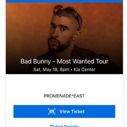 🔥 Bad Bunny Tour - Kia Center, Orlando May 18th 🔥 