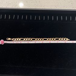 10k 8.5 Long Bracelet 