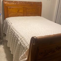 Sleigh Bed Frames Queen 