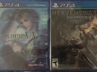 2 brand new final fantasy games for PS4