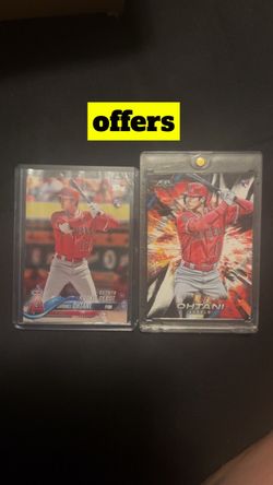 Shohei Ohtani Rookie Baseball Card Lot