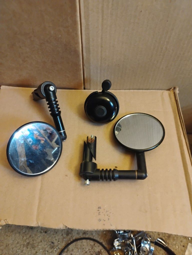 Bicycle Mirrors and Bell