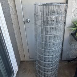 4ft Tall Steel Wire Rolled Mesh 