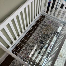 Crib & Mattress (FREE - PICK UP THIS WEEKEND)