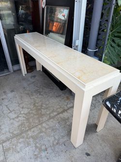 Vintage sofa table