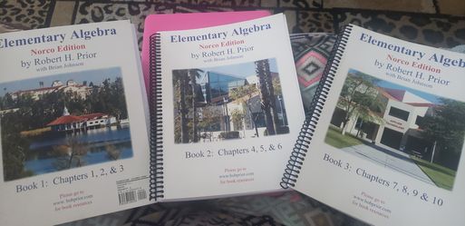 Elementary Algebra Norco Edition