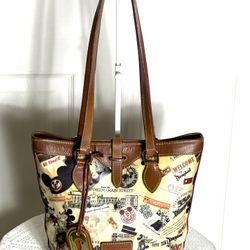 DOONEY & BOURKE💥LIMITED EDITION💥Walt Disney World Anniversary Bucket Bag 