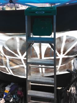 Werner 6foot aluminum ladders