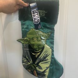 Star Wars Yoda Christmas Stocking