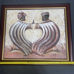 Canvas oil Painting Signed By Artist 