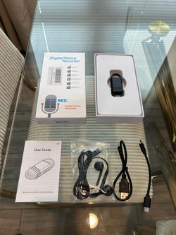 Xelarvex Voice Activated Recorder AI-Intelligent Noise Reduction