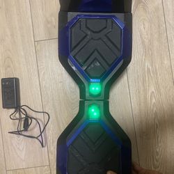 A Blue Hoverboard
