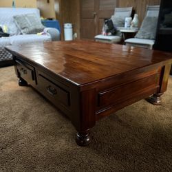 Solid Wood Coffee Table