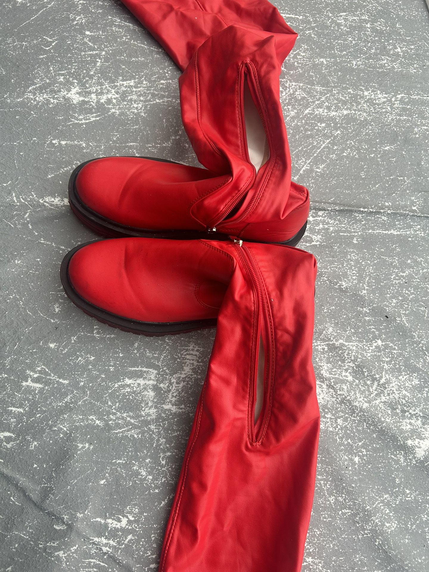 SurgePlatforms Boot In Red