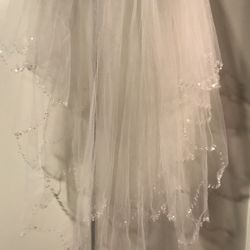 Wedding veil “white”