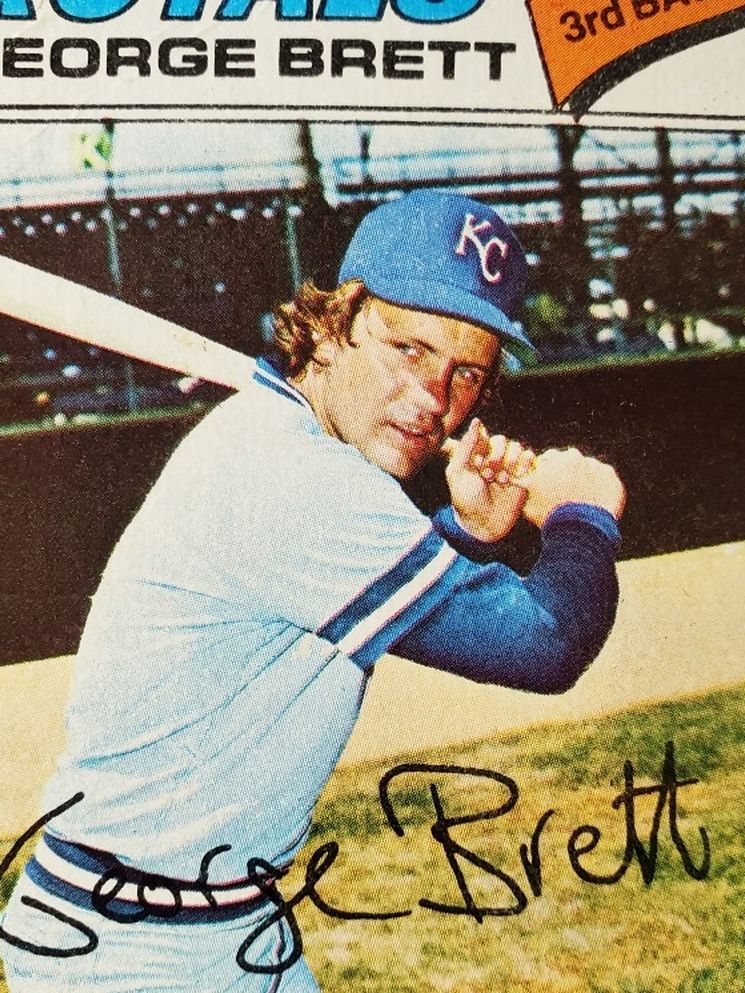 GEORGE BRETT TOPPS CARD # 580