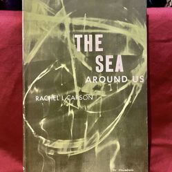 The Sea Around Us : Rachel Carson, 1951 First Ed 14th Printing HC DJ, Oxford