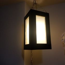 2 Vintage Hanging lamps