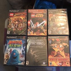 6 Ps2 Games 