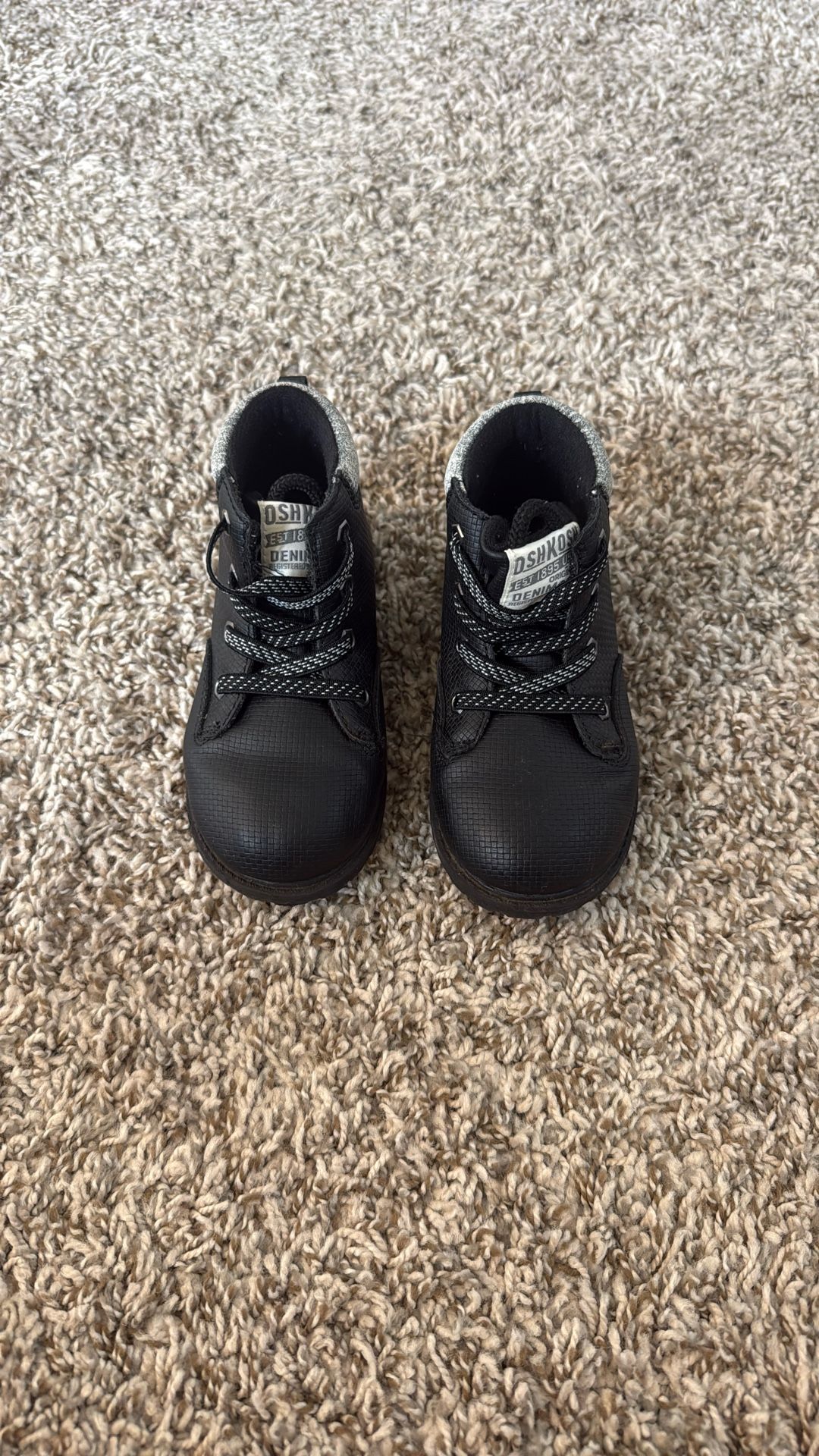 Little Boys Black Boots