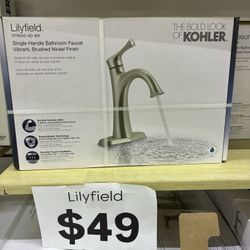 Kohler Lilyfield Single-Handle Bathroom Faucet