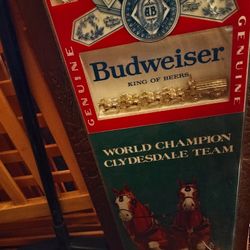Budweiser Beer Sign