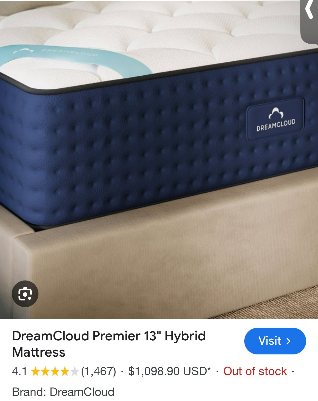 Dreamcloud Premier Hybrid Mattress - King