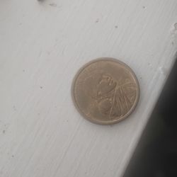 2000p Gold Dollar Error You Can See The Eagle That Eyes The Coloring