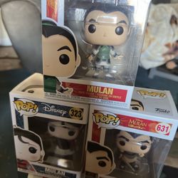 Disney Mulan Funkos