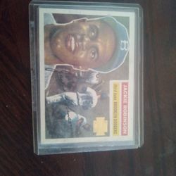 Jackie Robinson Baseball Card