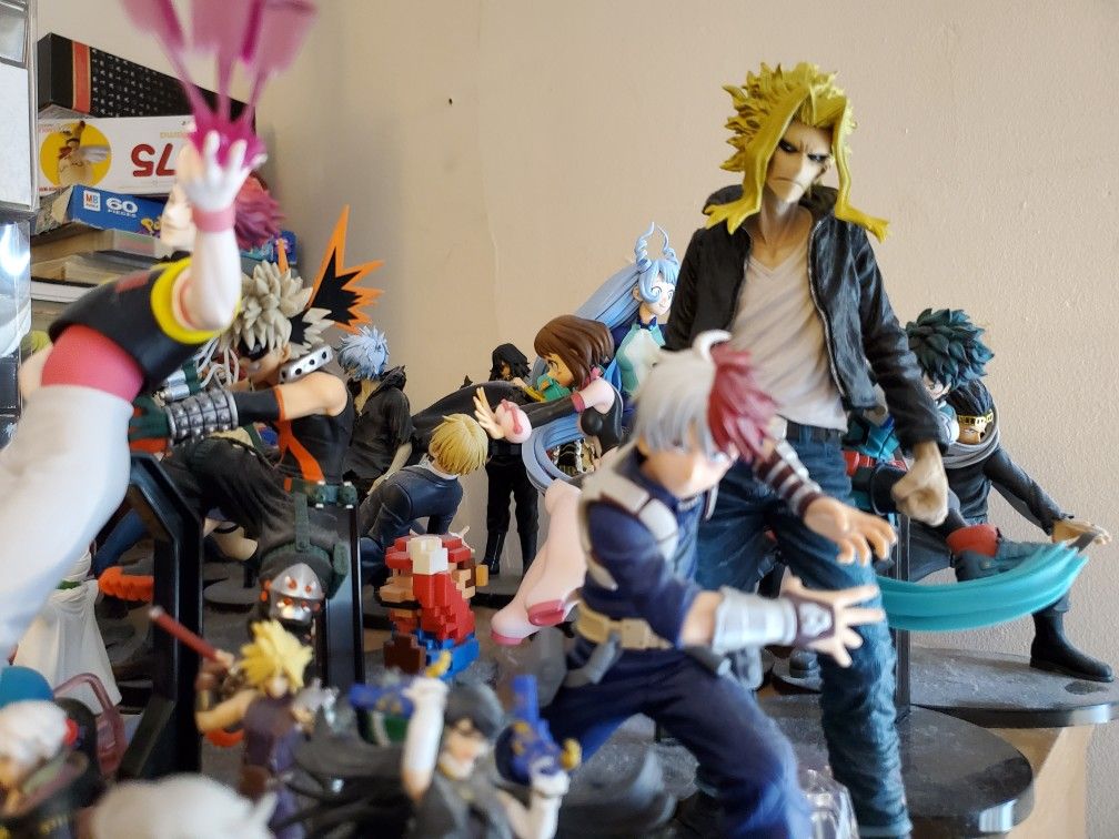 Anime Figures My Hero Academia One Piece Chainsaw Man Sailor Moon Demon Slayer One Punch Man Jojo