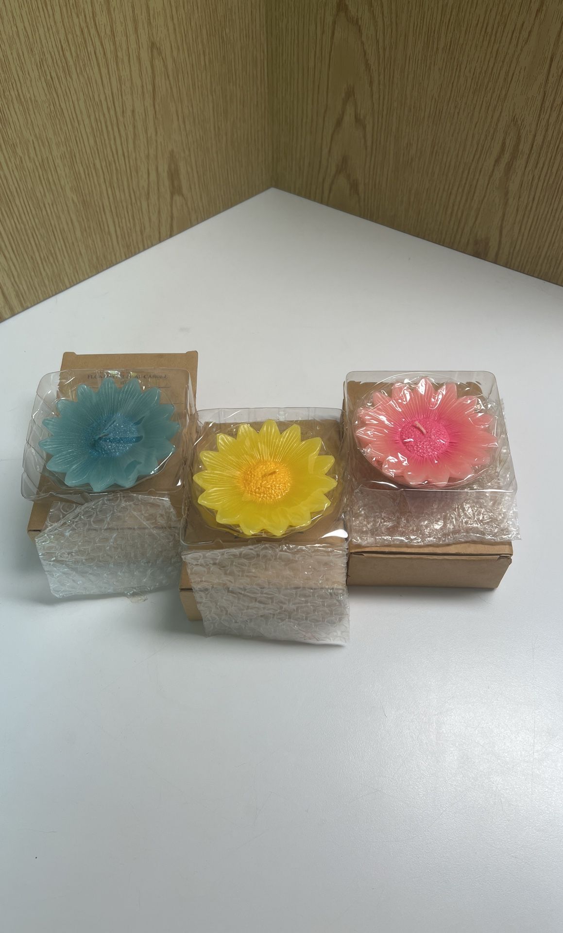 Floating Avon Flower Candles