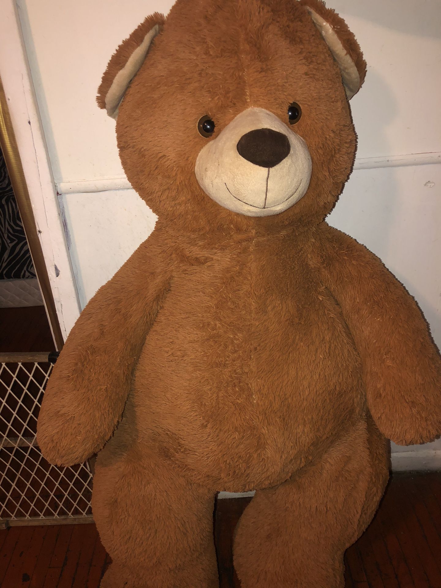 Giant stuffed teddy bear