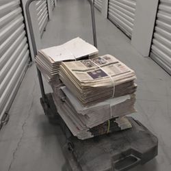 ***** Newspaper BUNDLES for Wrapping Glass****