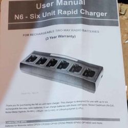 6 Unit Rapid Charger 