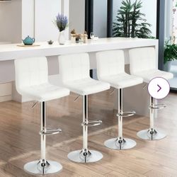 Modern Set Of 4 bar stools for kitchen or bar BRAND NEW 