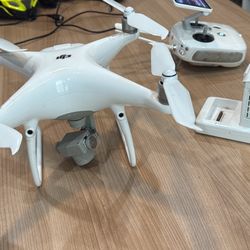  DJI Phantom 4 Drone Bundle – 4K Camera, 2 Batteries, Controller + Charger – Ready to Fly!