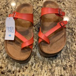 Time And TRU Sandles 